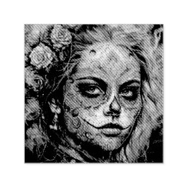 Catrina Azul Zelfinktende Stempel