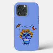 Catrina & Butterflies Dag van de dood Case-Mate iPhone Case (Achterkant)