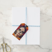 Catrina Dag van de Doden 1 Cadeaulabel (Met Touw)