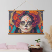 Catrina Dag van de Doden 1 Hangend Wandkleed (Slaapkamer)