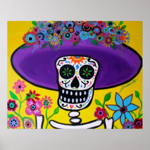 CATRINA DIA DE LOS MUERTOS PORTRAT POSTER