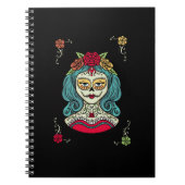 Catrina Día de Muertos Web Notitieboek (Voorkant)