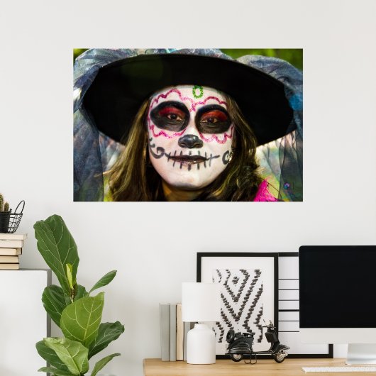 Catrina Mexicana Poster (Thuiskantoor)