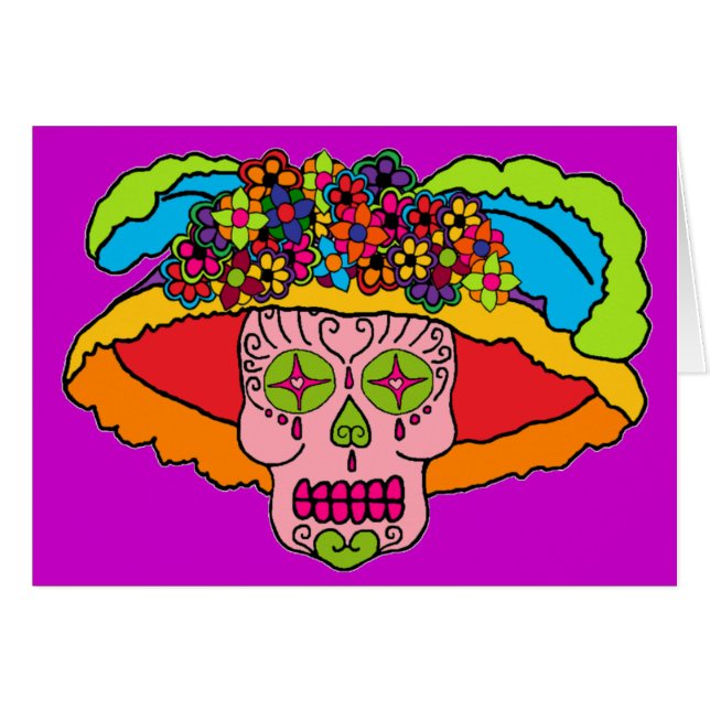 Catrina Sugar Skull (Voorkant Horizontaal)