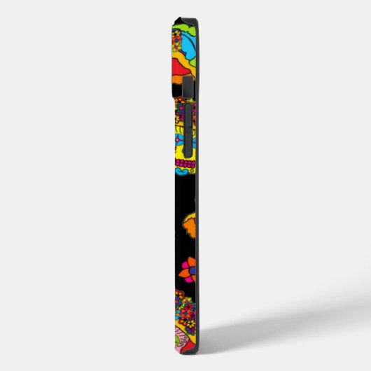 Catrina Sugar Skull Case-Mate iPhone Case (Achterkant / Links)