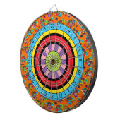 Catrina Sugar Skull Dartbord (Voorkant Rechts)