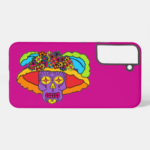 Catrina Sugar Skull Samsung Galaxy Hoesje