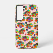 Catrina Sugar Skull Samsung Galaxy Hoesje (Achterkant)