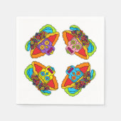 Catrina Sugar Skull Servetten (Voorkant)