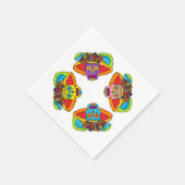 Catrina Sugar Skull Servetten (Hoek)