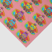 Catrina Sugar Skull Tissuepapier (Detail)