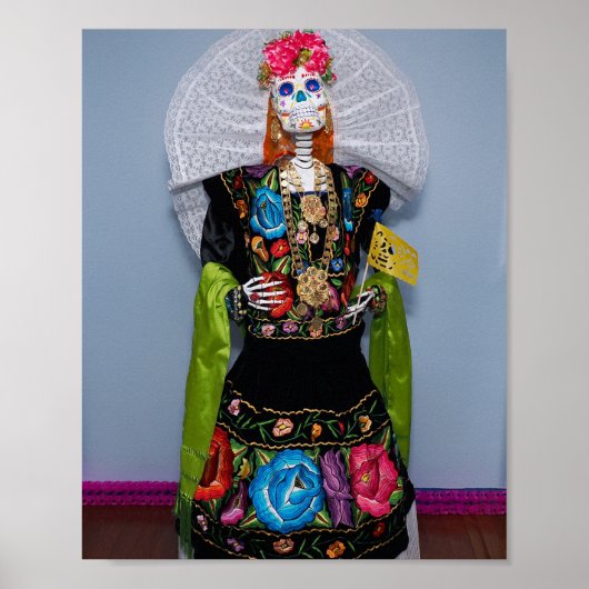 Catrina Tehuana Poster (Voorkant)