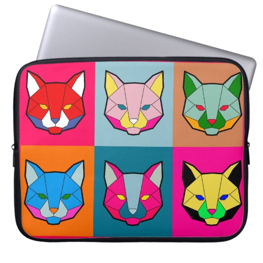 Catrix Laptop Sleeve (Voorkant)