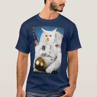 Catronaut Cat Astronaut Deep In Space T-shirt