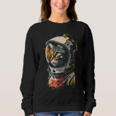 Catronaut Cat Astronaut space cat Trui (Voorkant)