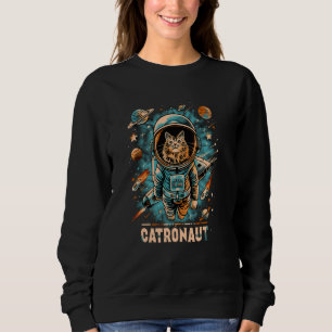 Catronaut Graphic - Maine Coon Kat in de ruimte As Trui