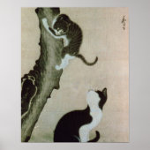 Cats, 17th century (ink on silk) poster (Voorkant)