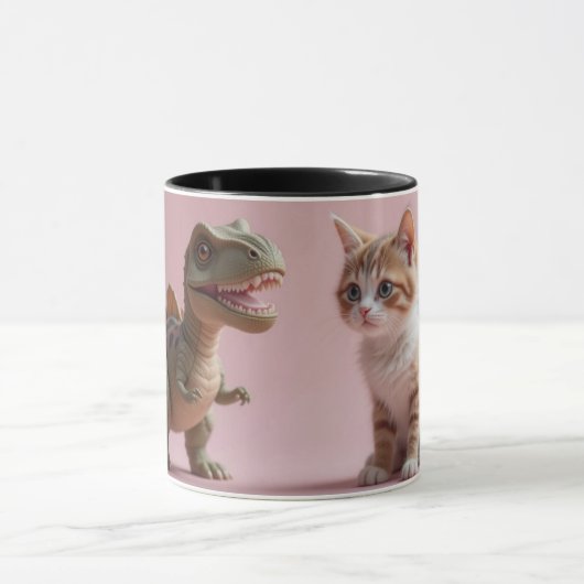Cats-a-Tonic Cats en Dinosaurs Mok (Midden)