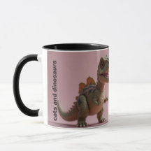 Cats-a-Tonic Cats en Dinosaurs Mok