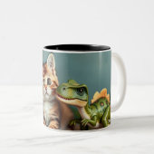 Cats-a-Tonic Cats en Dinosaurs Mok (Voorkant rechts)