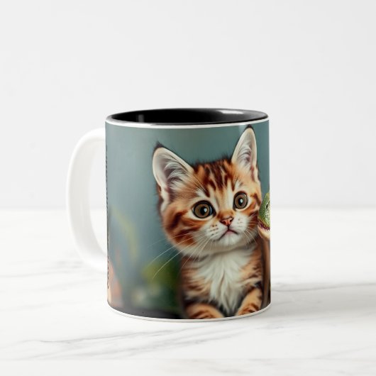 Cats-a-Tonic Cats en Dinosaurs Mok (Voorkant links)