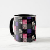 Cats-a-Tonic Patchwork Cat Mok (Voorkant links)