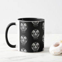 Cats-a-Tonic Zodiac Kat Koffiekop Ram (Stijl 1) Mok