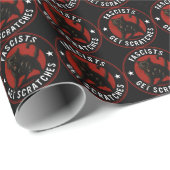 Cats Against Fascists Cadeaupapier (Rol Hoek)