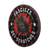 Cats Against Fascists Dartbord (Voorkant Rechts)