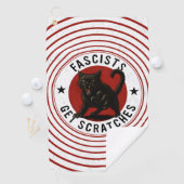 Cats Against Fascists Golfhanddoek (Insitu)