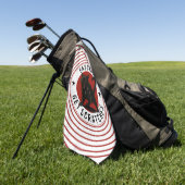 Cats Against Fascists Golfhanddoek (Groen)