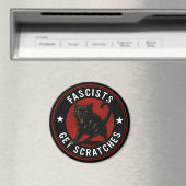 Cats Against Fascists Magneet (Insitu (Vaatwasser))