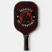 Cats Against Fascists Pickleball Paddle (Voorkant)