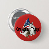 "Cats against Trump" Button (Voorkant /achterkant)