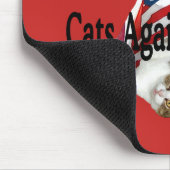 "Cats against Trump" Mousepad Muismat (Hoek)