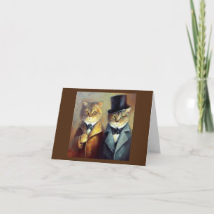 Cats als Holmes en Watson Kaart