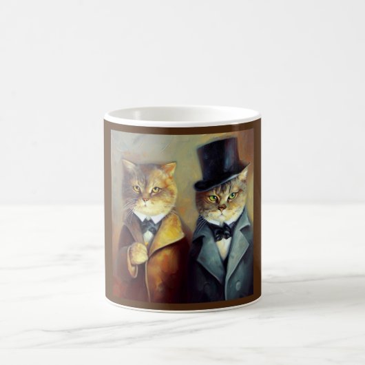 Cats als Holmes en Watson Koffiemok (Center)