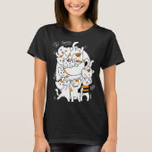Cats and Coffee T-shirt (Voorkant)