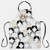 Cats and Dog Allover Print Schort (Voorkant)