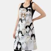 Cats and Dog Allover Print Schort (Insitu)