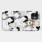 Cats and Dogs iPhone SE +iPhone5/5s Hoesje (Achterkant (horizontaal))