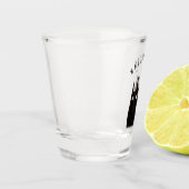 Cats and Halloween, personalized Shot Glas (Links)