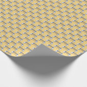 Cats and Menorahs Wrapping Paper Cadeaupapier (Hoek)