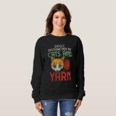 Cats And Yarn Trui (Voorkant volledig)