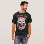 Cats Are Evil Demon Kitty You Are Next T-shirt (Voorkant volledig)