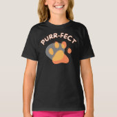 Cats are PURRFECT - Kid's T-Shirt (Voorkant)