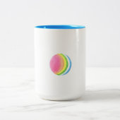 Cat's Ball Tweekleurige Koffiemok (Center)