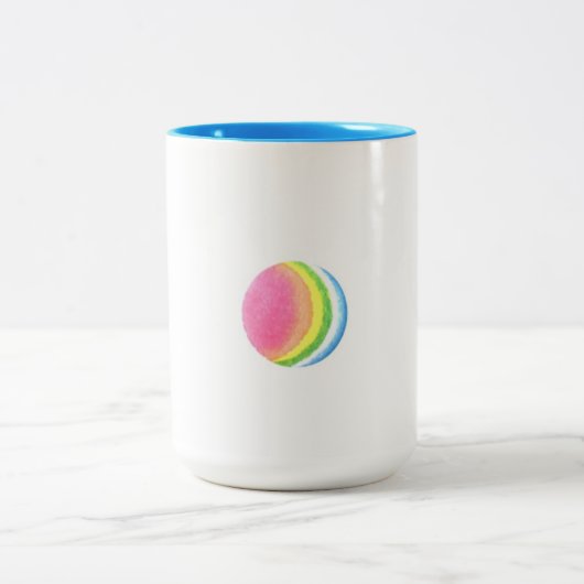 Cat's Ball Tweekleurige Koffiemok (Center)