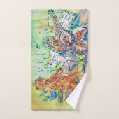 Cats Band, Louis Wain Bad Handdoek (Handdoek)