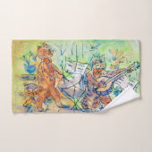 Cats Band, Louis Wain Bad Handdoek (Handdoek)